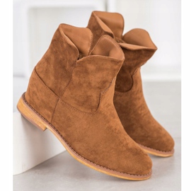 Sergio Todzi Cowboystiefel auf einem Keil braun 1