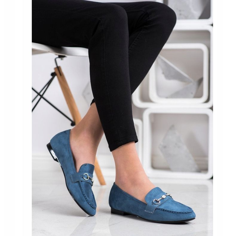 Goodin Elegante Slipper blau 1