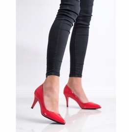 Goodin Klassische Lackpumps rot 1