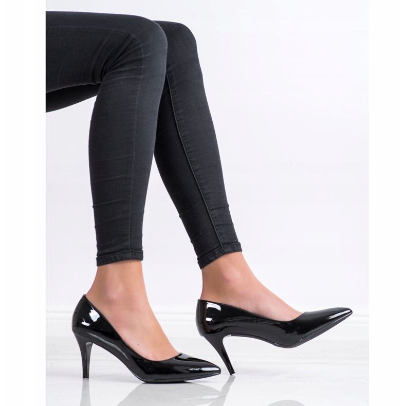 Goodin Klassische Lackpumps schwarz 1