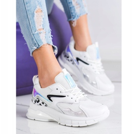 SHELOVET Bequeme Fashion Sneakers weiß 2