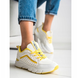 SHELOVET Klassische Turnschuhe weiß 1