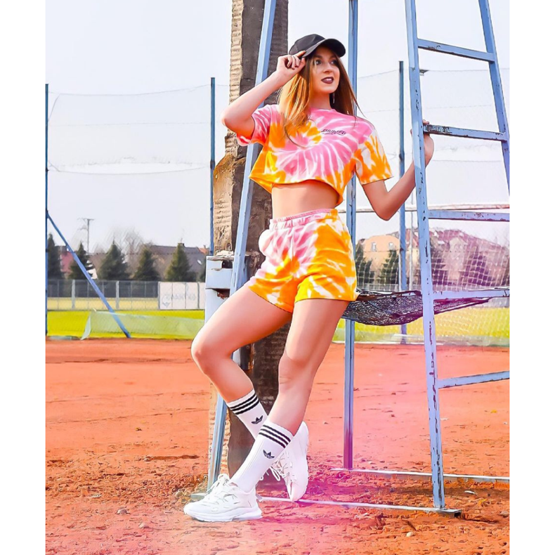 SHELOVET Stylische Sneakers aus Öko-Leder weiß 1