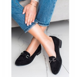 VINCEZA Loafer mit niedrigem Absatz schwarz 1