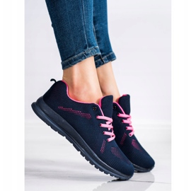 Bona Niedrige Sportschuhe marineblau blau 1