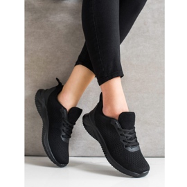 SHELOVET Frühlings-Sportschuhe schwarz 1