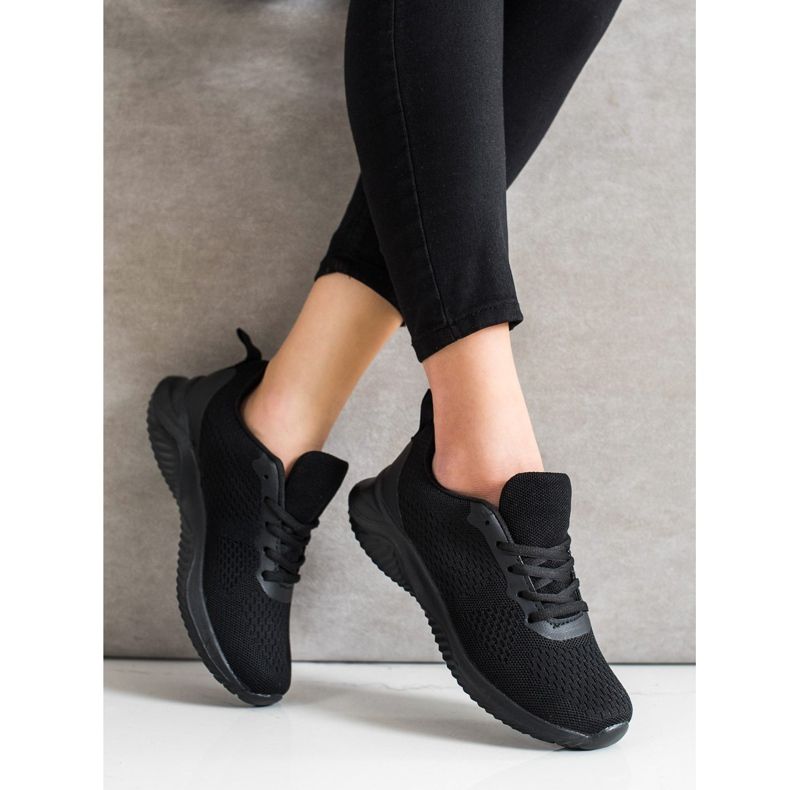 SHELOVET Frühlings-Sportschuhe schwarz 1