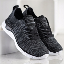 SHELOVET Sportschuhe zum Schnüren schwarz 2