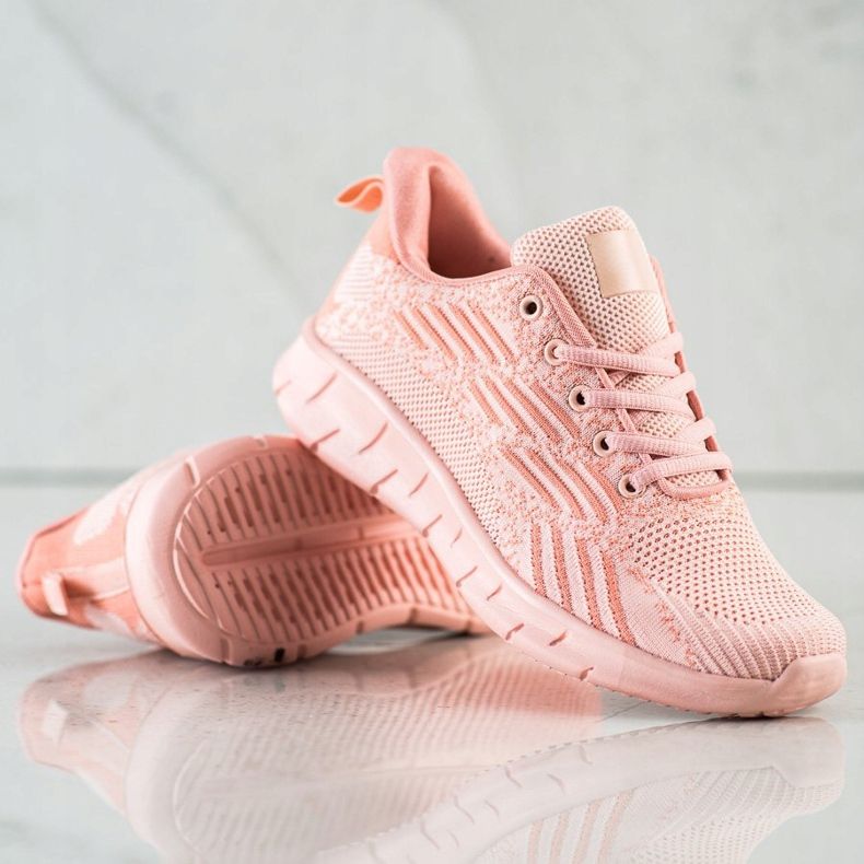 Bona Durchbrochene Sportschuhe orange 1