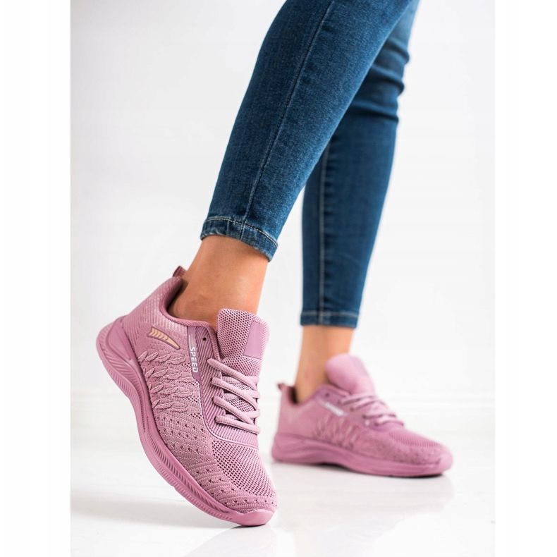 Bona Laufgeschwindigkeits-Sportschuhe rosa 1