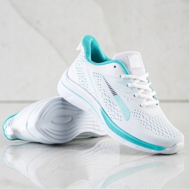 Bona Durchbrochene Turnschuhe für Vison weiß grün 1