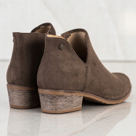 Filippo Durchbrochene Stiefeletten im Frühling braun 1