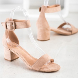 S. BARSKI Sandalen auf dem Posten von S.BARSKI beige 1