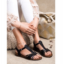 Schwarze Sandalen von Sergio Leone 1