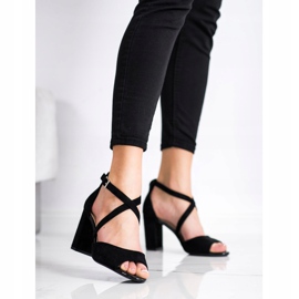 Modische Sergio Leone Pumps schwarz 2