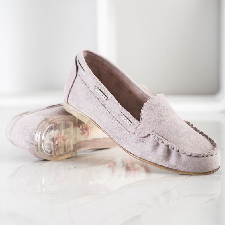 Graue Loafer von Sergio Leone beige 1