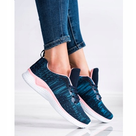 Bona Hellblaue Turnschuhe 1