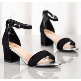 Sandalen an einer Bar Sergio Leone schwarz 1