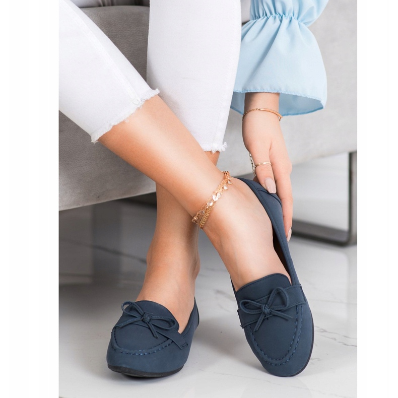 Diamantique Loafer aus Öko-Leder blau 2