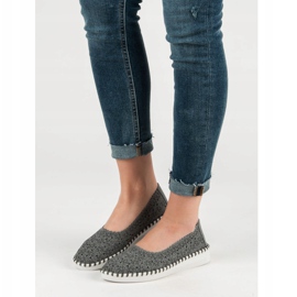 Filippo Ballerina in Blumen grau 1