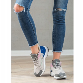 Ax Boxing Bequeme Sportschuhe grau mehrfarbig 2