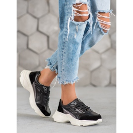 Vinceza Sportschuhe zum Schnüren schwarz 1