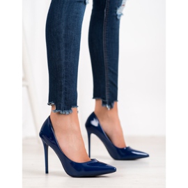 Small Swan Lackierte Stifte blau 2