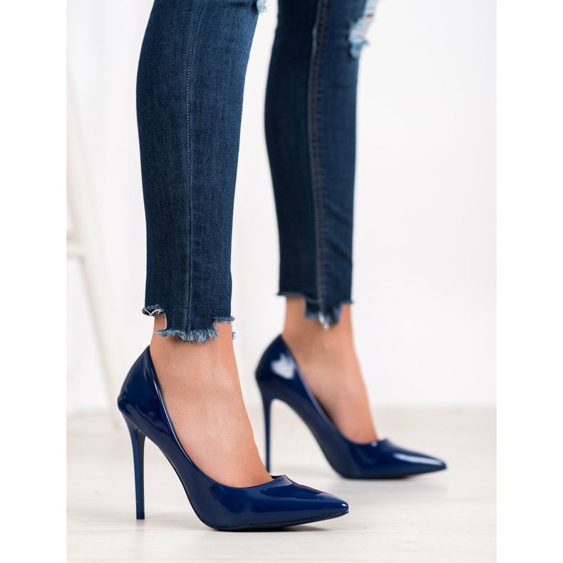 Small Swan Lackierte Stifte blau 2