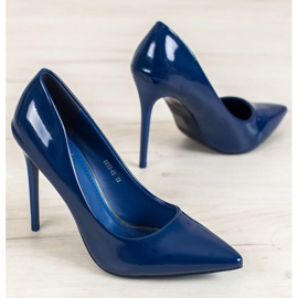 Small Swan Lackierte Stifte blau 1