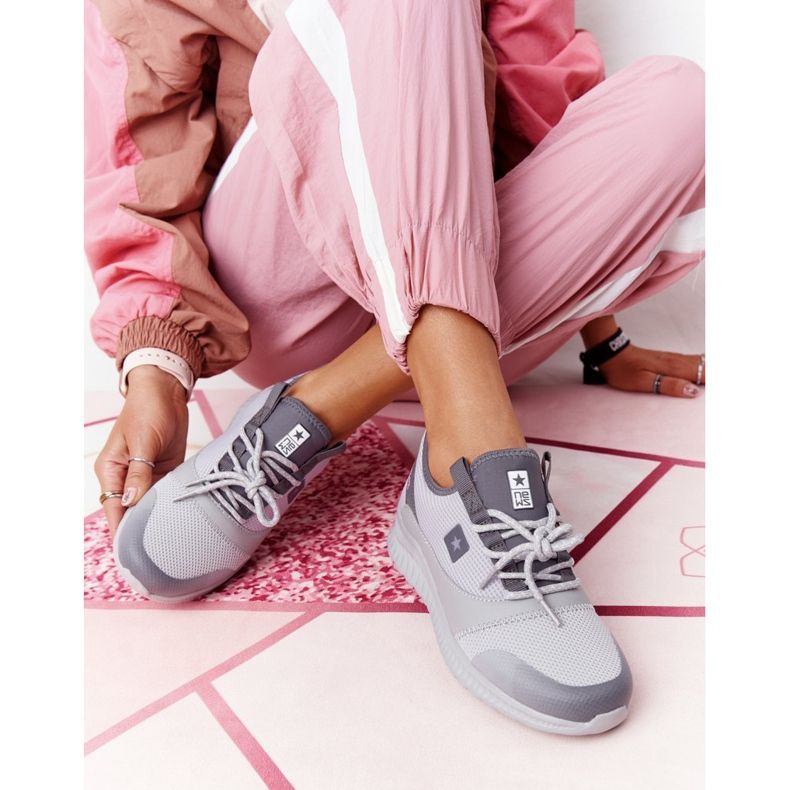 NEWS Damen Sportschuhe Comfort Foam Grey The Best grau 2
