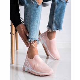 Filippo Modische Slip-On-Sneakers rosa 1