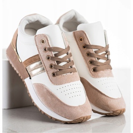 SHELOVET Lässige Turnschuhe weiß mehrfarbig 1