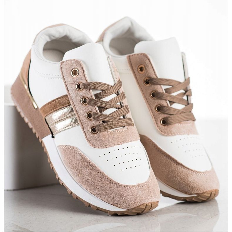 SHELOVET Lässige Turnschuhe weiß mehrfarbig 1