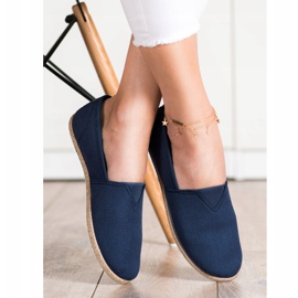 MCKEYLOR Freizeit-Slipper marineblau blau 1