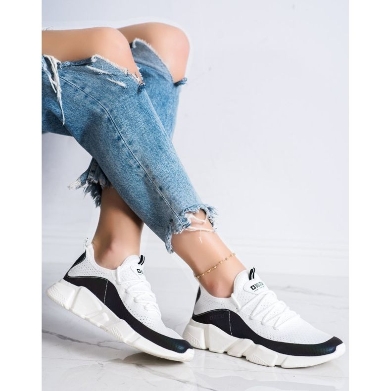 Damen Sneaker Big Star FF274A052 weiß schwarz 2