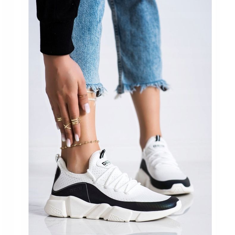 Damen Sneaker Big Star FF274A052 weiß schwarz 1