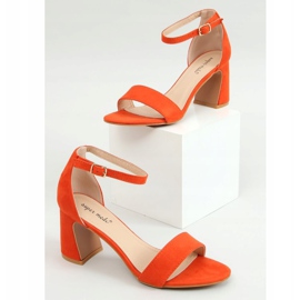 Orange High Heels 8741 Orange 2