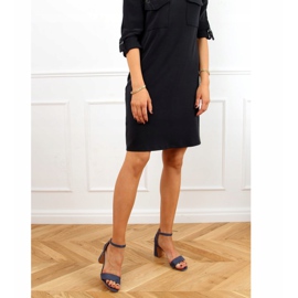 Blaue Sandalen mit hohen Absätzen 8741 Blau 1