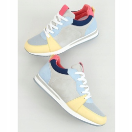 Mehrfarbige Sportschuhe B0-546 Blau 1