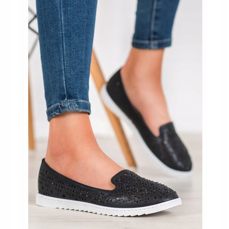 Weide Herren mit Kristallen schwarz 1