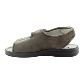 Befado 733M Sandalen für Diabetiker grau 2