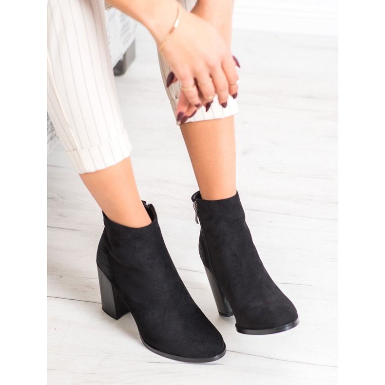 Goodin Warme Stiefel auf der Post schwarz 2