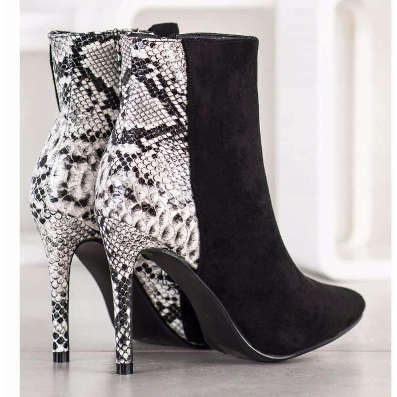 Small Swan Sexy Pin-Schlangen-Print schwarz 1