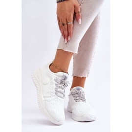 Damen Sportschuhe Memory Foam Big Star HH274296 Weiß 1