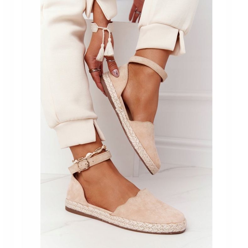 S.Barski Wildleder-Espadrilles auf Strohsohle S. Bararski Beige 2