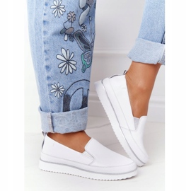 Damen Sneaker Slip-On S.Barski Weiß 2