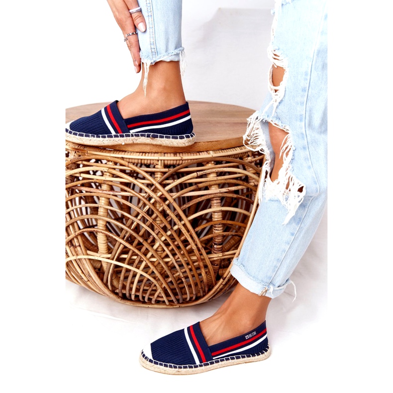 Frauen Espadrilles Big Star HH274483 Marineblau 2
