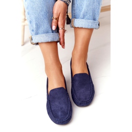 PH1 Wildleder Loafer für Damen Marineblau San Marino 1