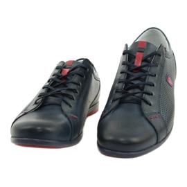 Joker Herren Freizeitschuhe 295 marineblau rot 4