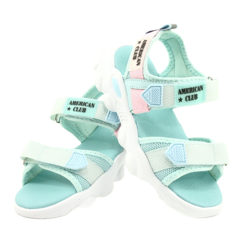 American Club Grüne Sandalen von Mädchen grün RL32/21 3